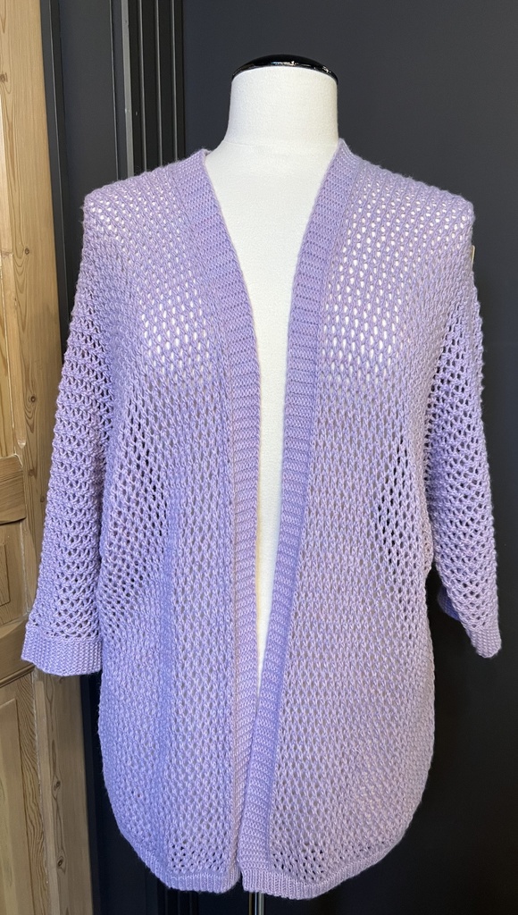 OUTLET - Gilet lilas