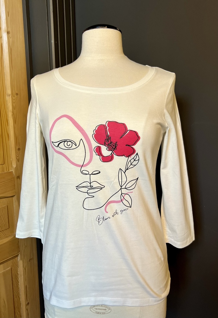 OUTLET - JG T-shirt écru (00)